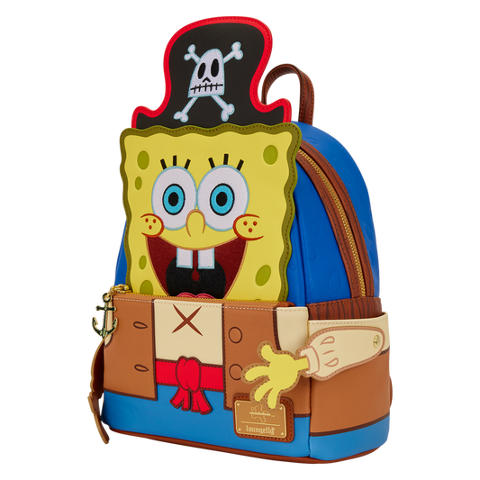 Loungefly SpongeBob - SquarePants Pirate Costume Mini Backpack