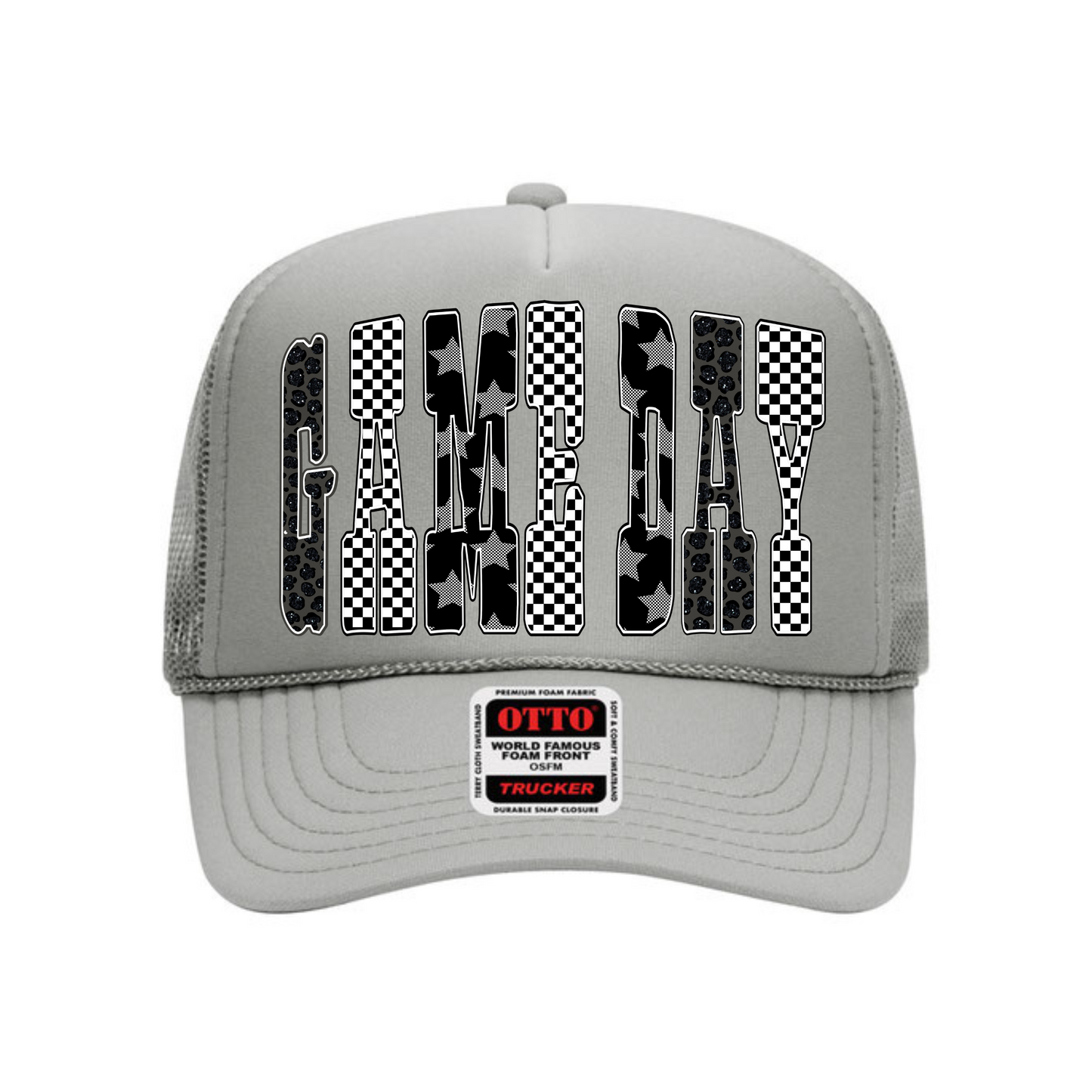 Game Day Pattern Trucker Hat