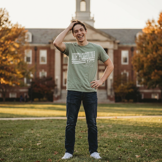 North Carolina Classic Collegiate Adult Graphic Tee