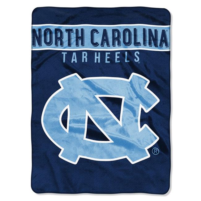 North Carolina Tar Heels Royal Plush Raschel Throw Blanket 60"x80"