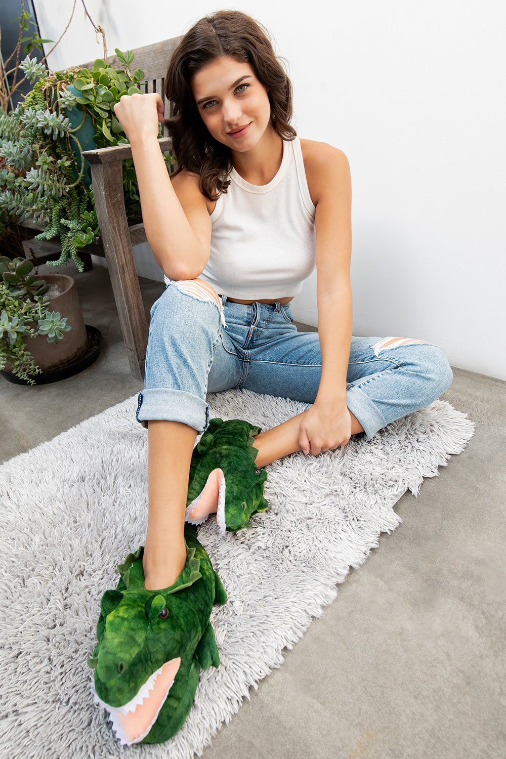 Women's Swampy the Alligator Slippers