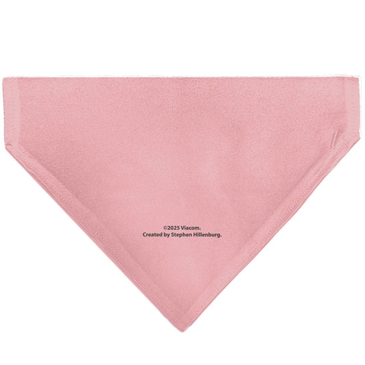 Pet Bandana - SpongeBob SquarePants Patrick Star Character Close-Up Pink
