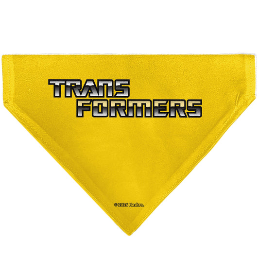 Pet Bandana - Transformers Three Character Pose Blocks Multi Color