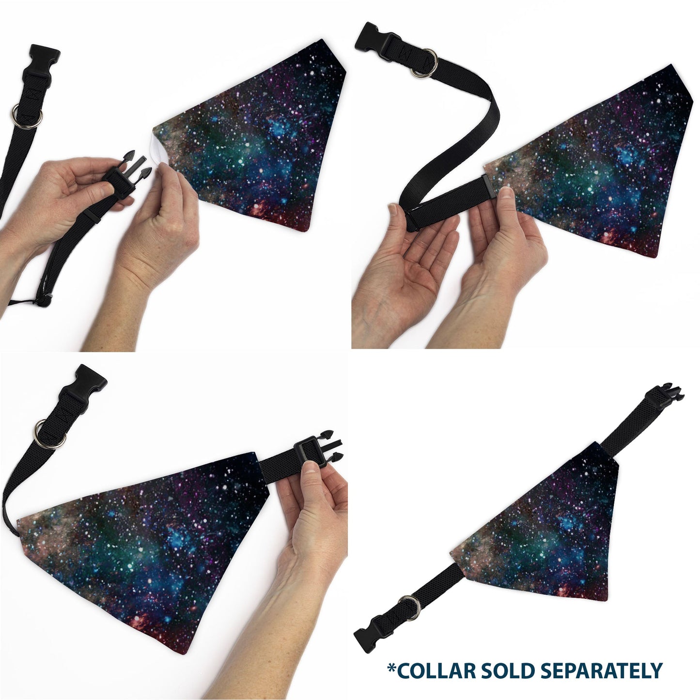Pet Bandana - Galaxy Collage