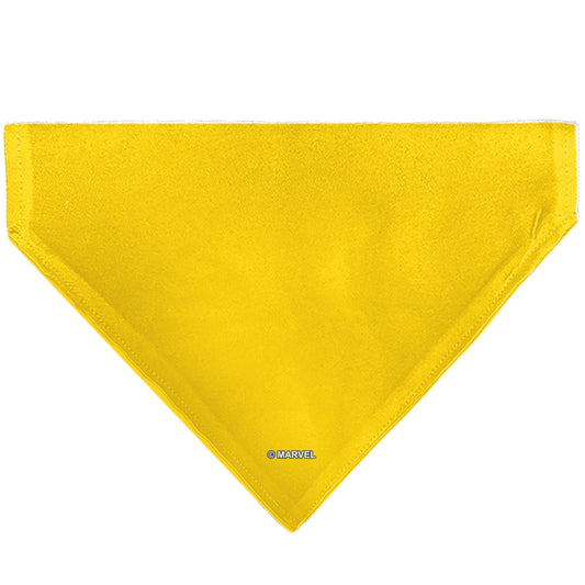Pet Bandana - X-Men Wolverine Face Yellow