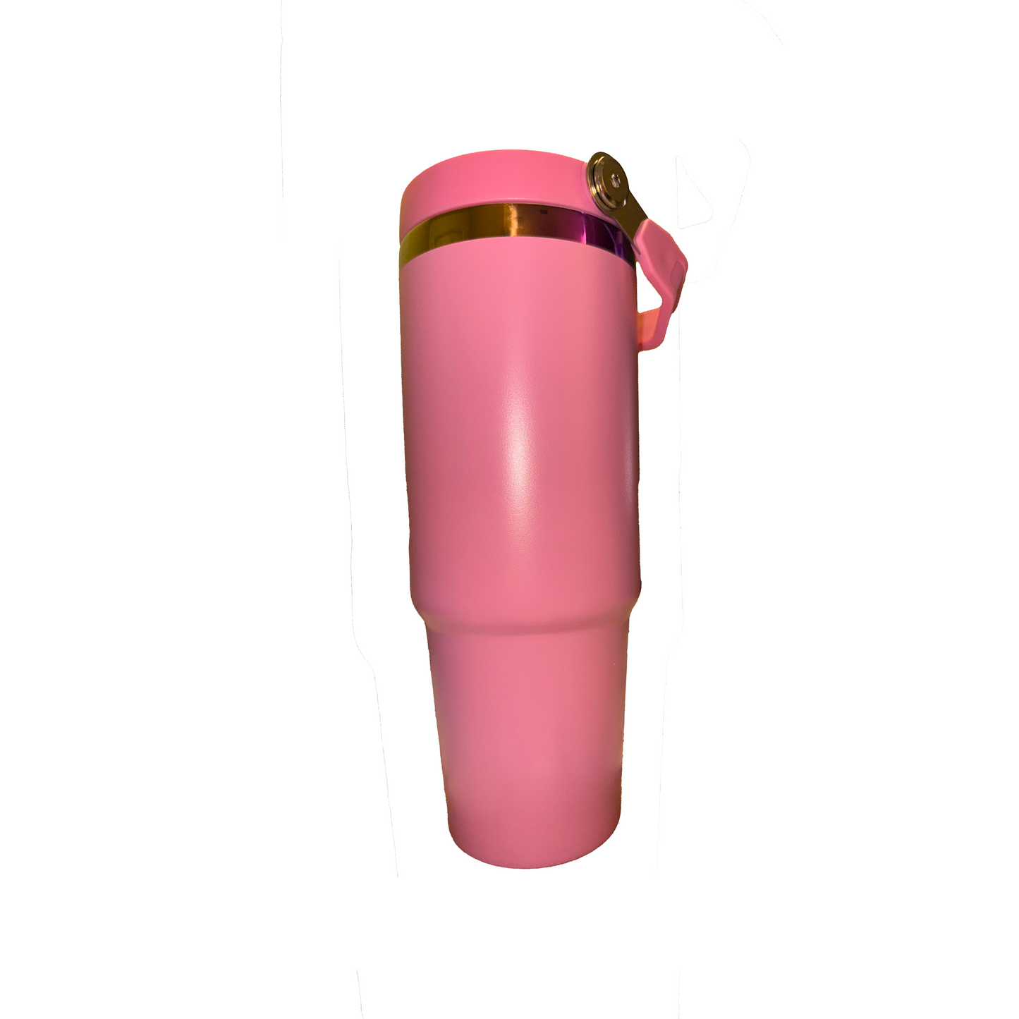 Rainbow Tumbler in Teal, Light Pink, Light Purple, Bright Pink with Flip up Straw 30 o