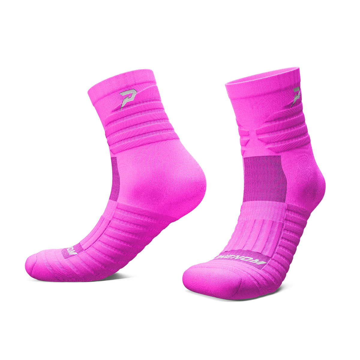 Phenom Elite 'Quantum Knit' Padded Quarter Socks - Team Colors