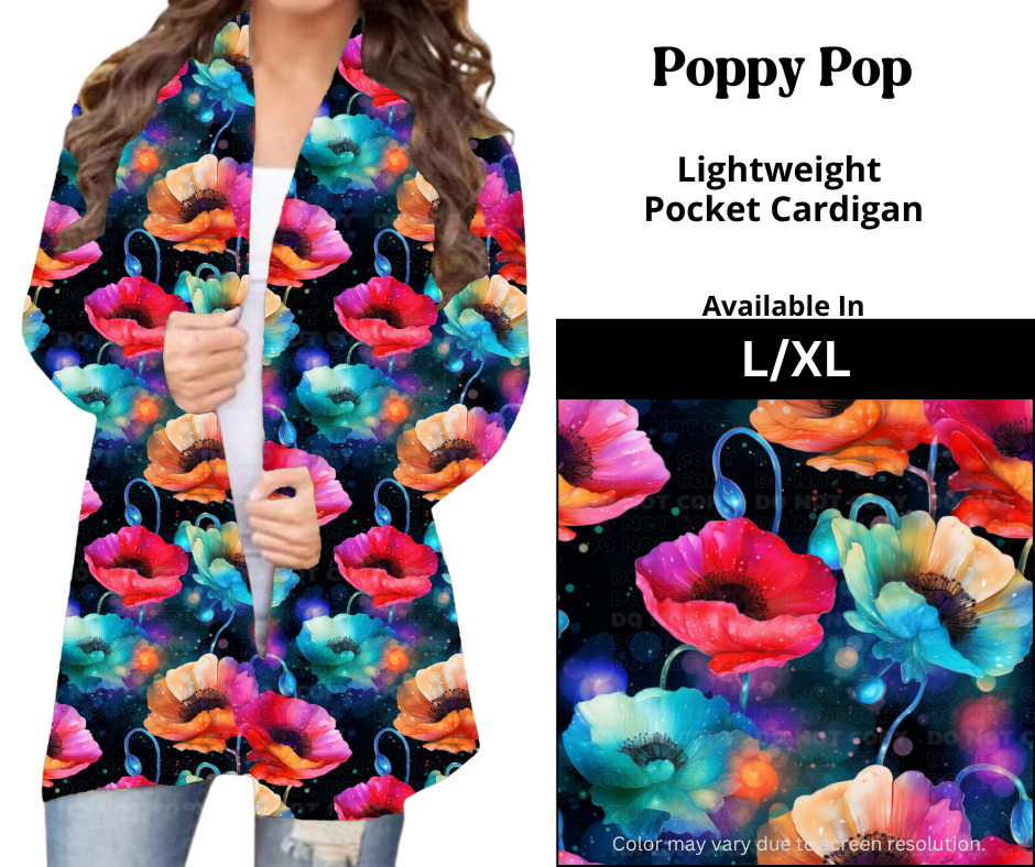 Poppy Pop Pocket Cardigan