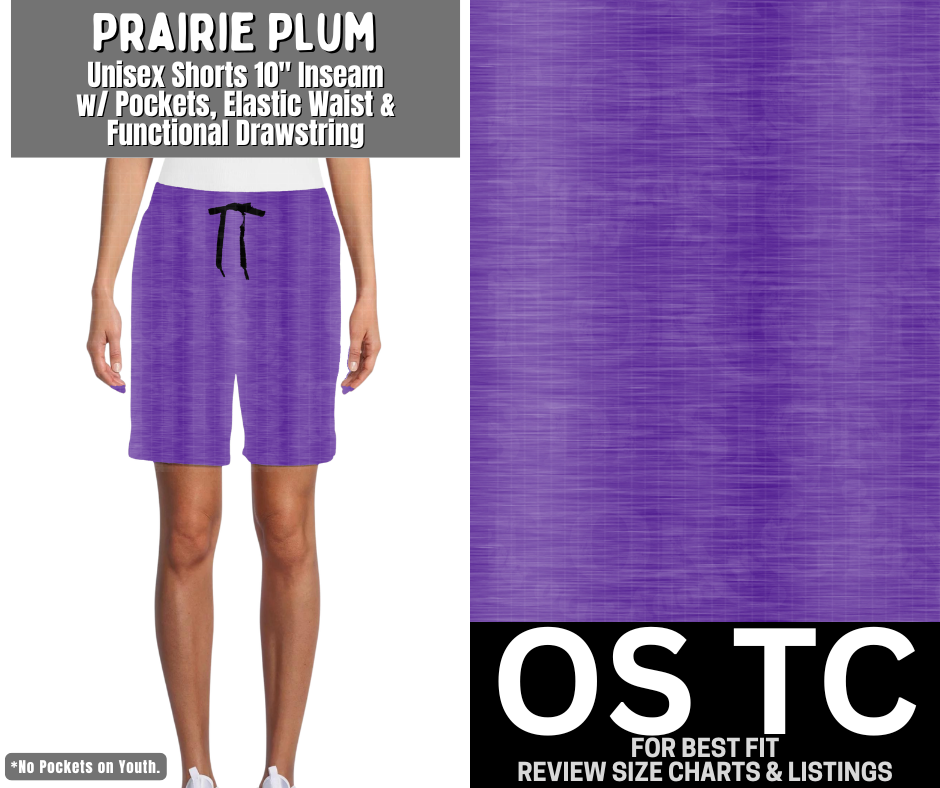 Prairie Plum Unisex Shorts