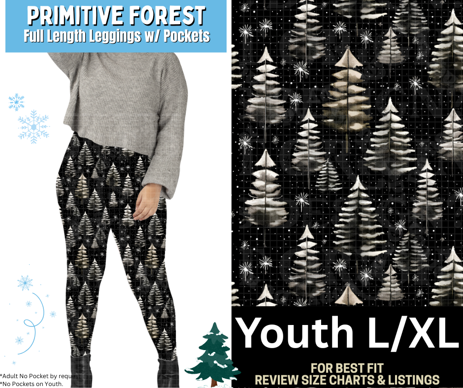 Primitive Forest Fleece Leggings