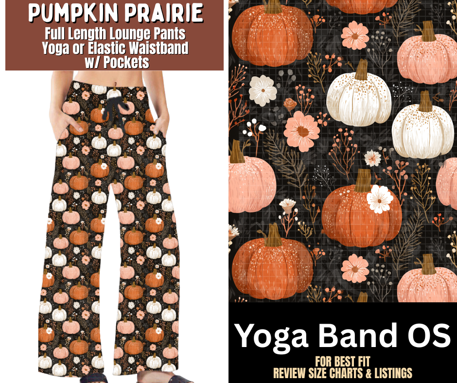 Pumpkin Prairie Full Length Lounge Pants