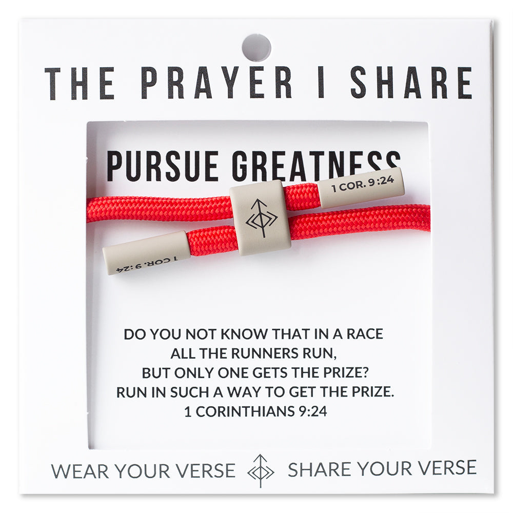 Pursue Greatness, 1 Corinthians 9:24