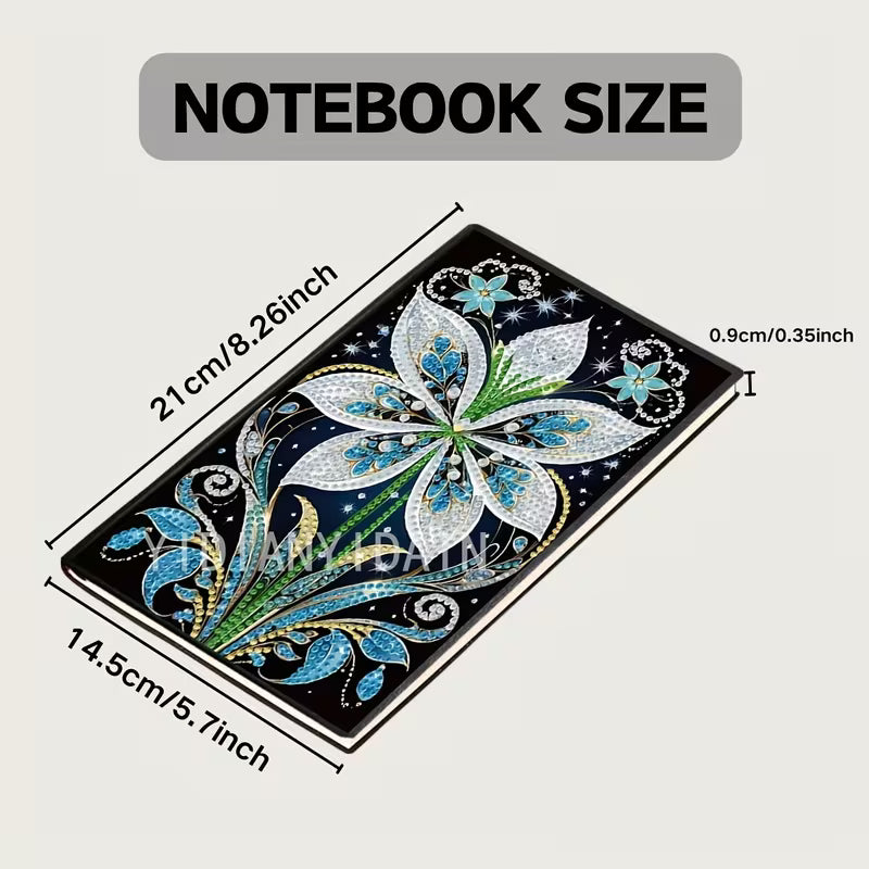 Notebook Radiant Midnight Bloom