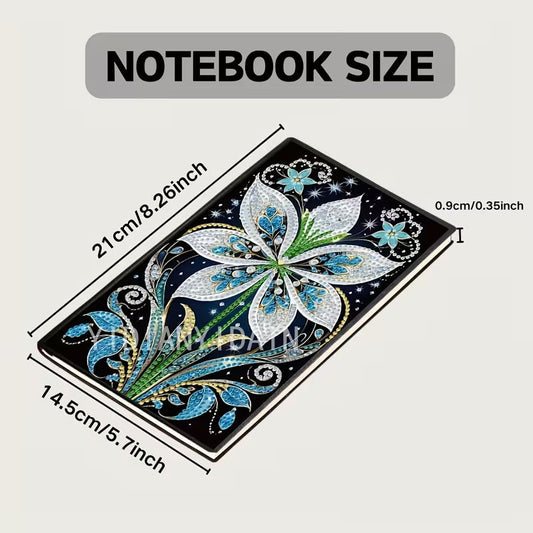 Notebook Radiant Midnight Bloom