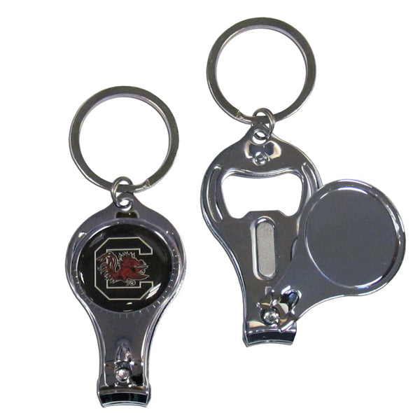 South Carolina Gamecocks 3 in 1 Keychain