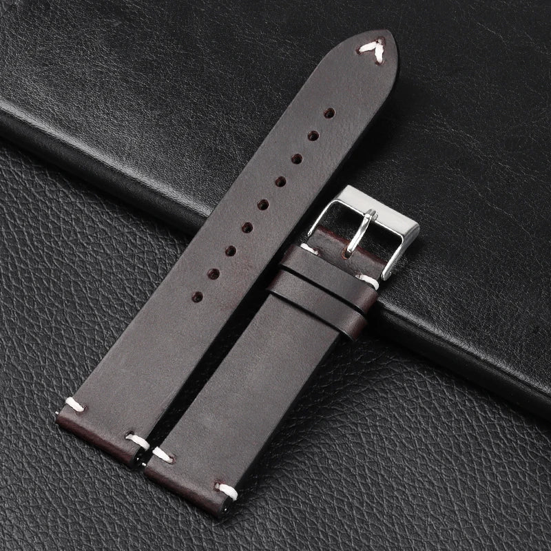 Polar Leather Watch Band For Polar Smartwatch Quick Release Calfskin