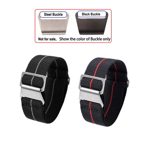 Motorola Moto Elastic Nylon Watch Band - Quick Release Parachute Strap