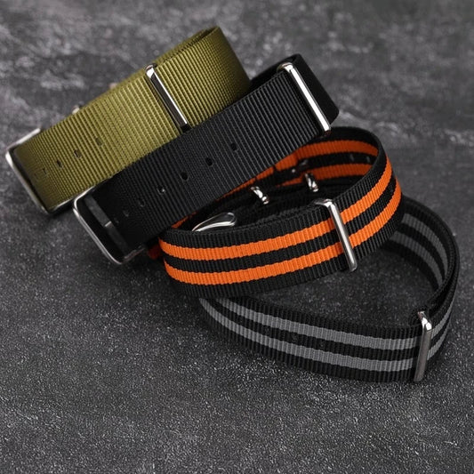 Motorola Moto Nylon Watch Band Universal Canvas Weave Wristband Loop Strap