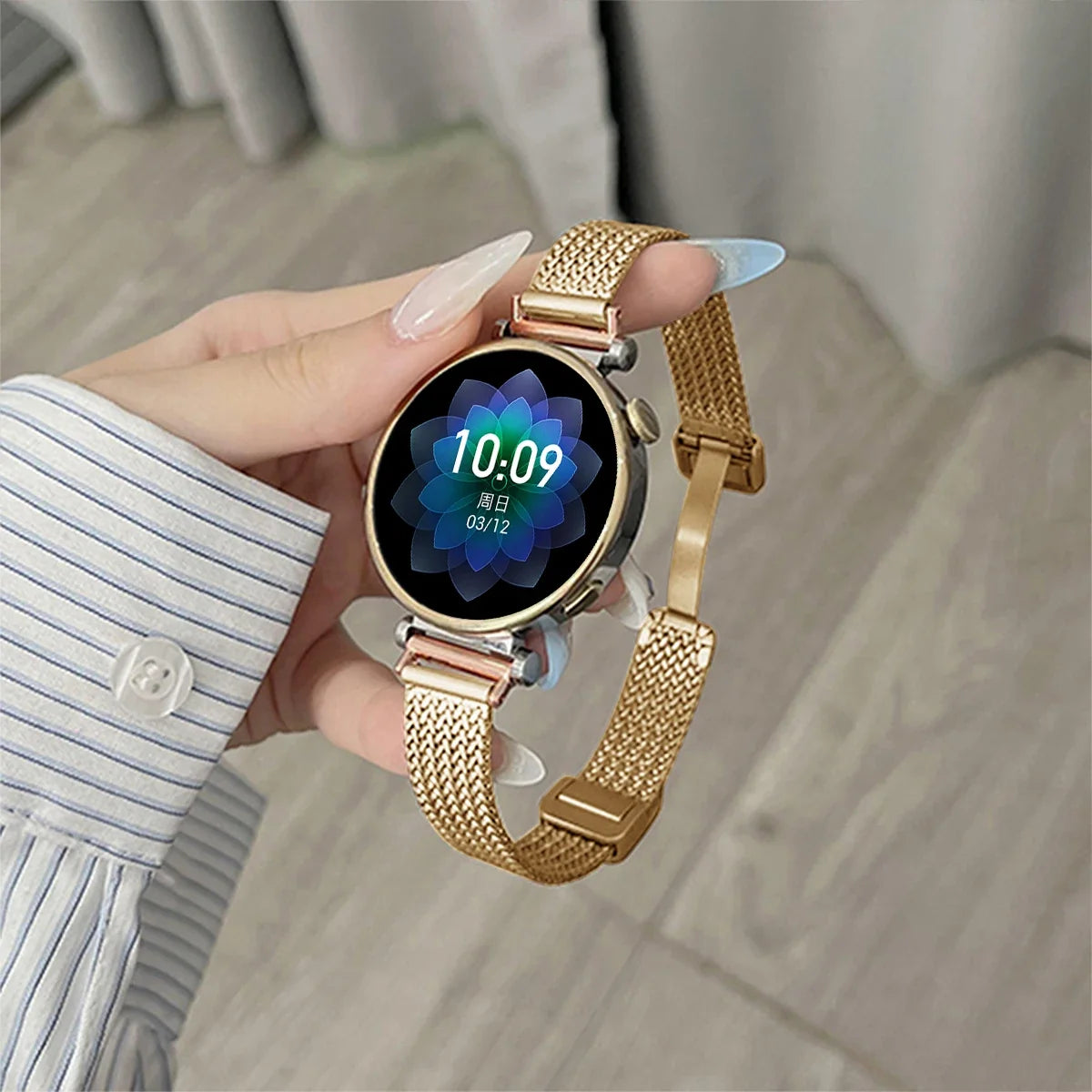 OnePlus Watch Slim Magnetic Metal Mesh Band
