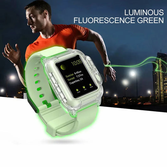 Apple Watch Silicone Strap - Waterproof Luminous Design