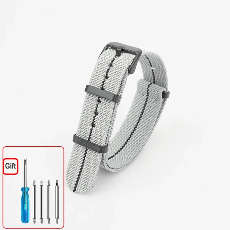 Polar Elastic Nylon Watch Band, NATO Strap for Polar Smartwatch, Waterproof