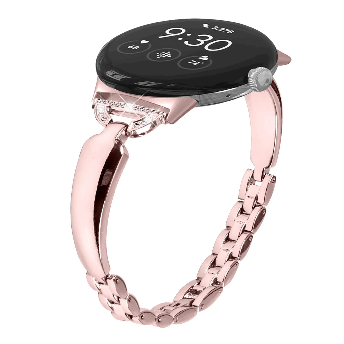 Google Pixel Watch 41mm Diamond Zinc Alloy Bracelet Band