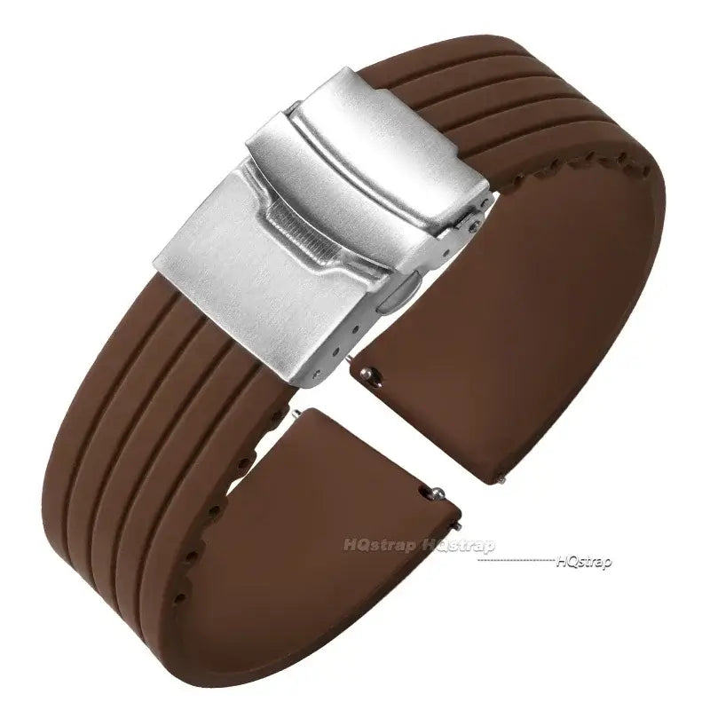 Amazfit Silicone Watch Strap with Deployment Buckle - Replacement Band