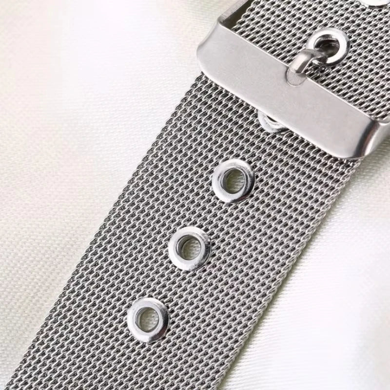OnePlus Watch Milanese Mesh Buckle Band, Spring Bars & Tool