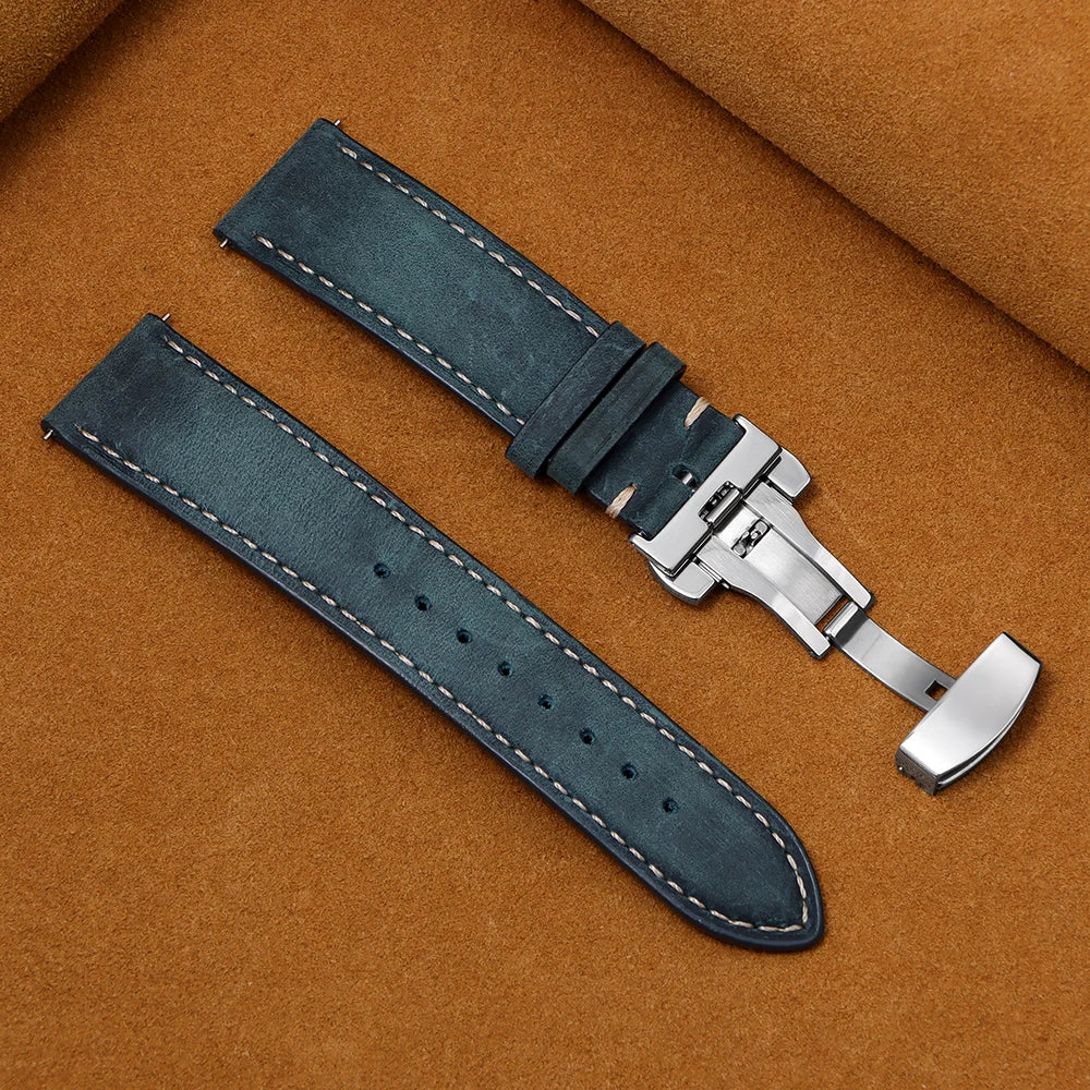 OnePlus Watch Calfskin Butterfly Clasp Band