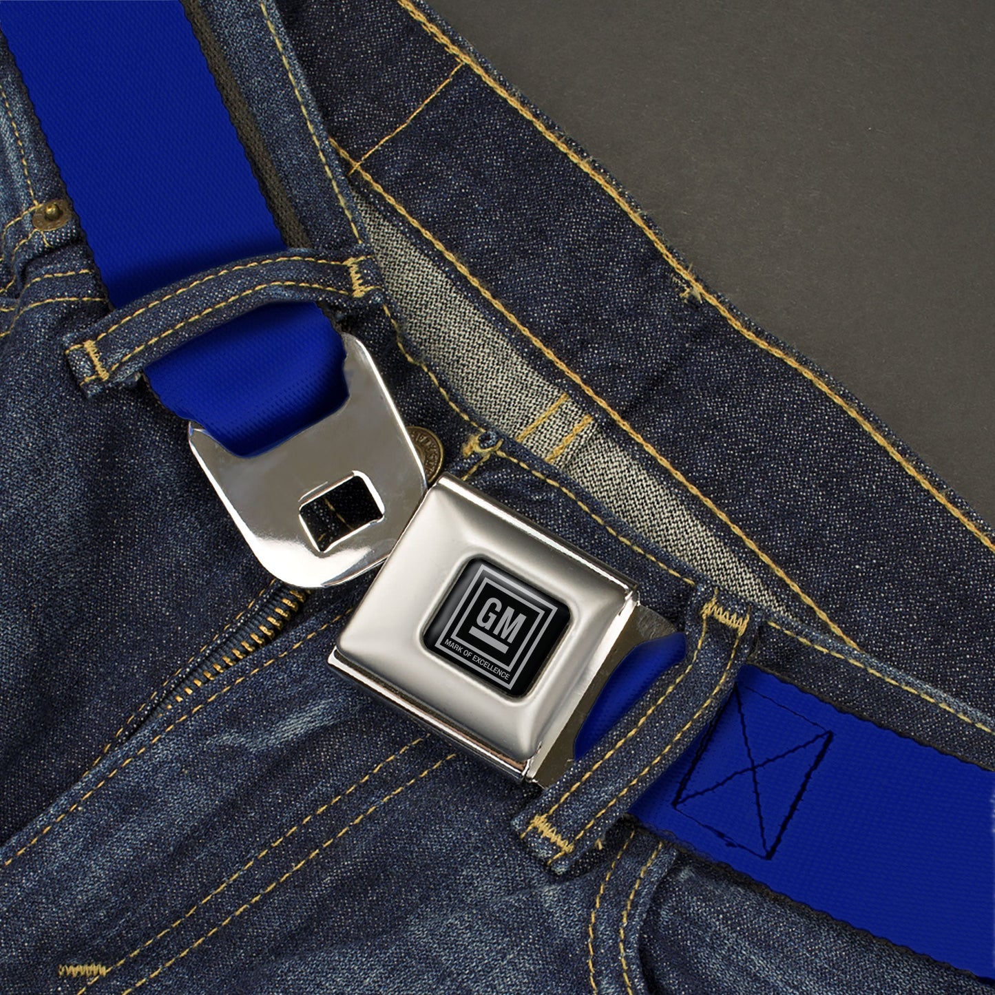 GM Seatbelt Belt - Royal Webbing
