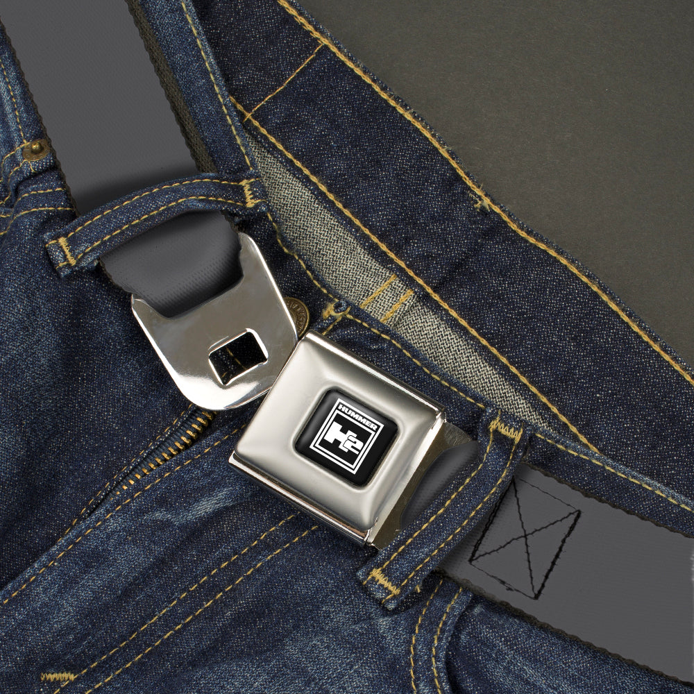 Hummer H2 Seatbelt Belt - Charcoal Webbing