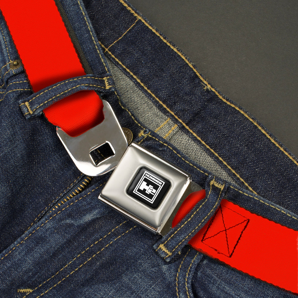 Hummer H2 Seatbelt Belt - Red Webbing
