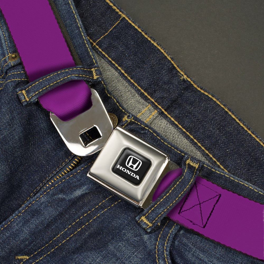 Honda Seatbelt Belt - Purple Webbing