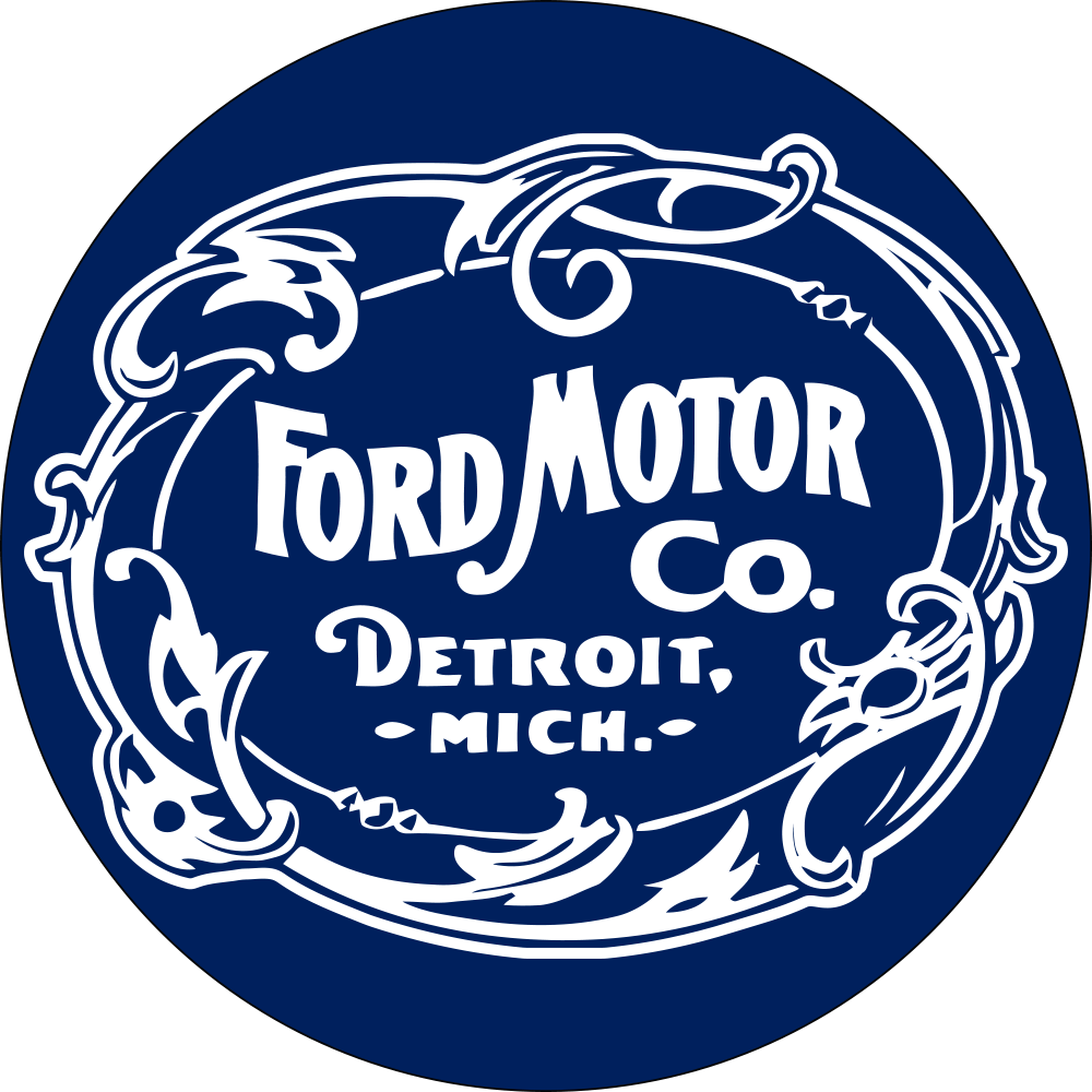 Sticker - Ford Vintage 1903 Logo - Round