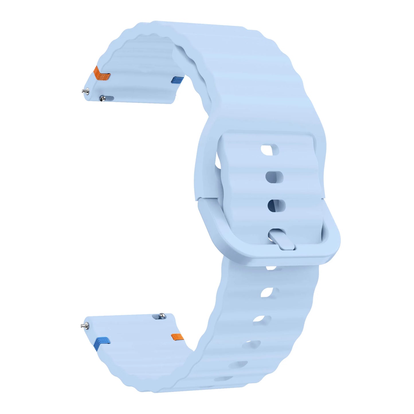 Motorola Moto Smartwatch Silicone Watch Band - Wave Suture Sports Strap