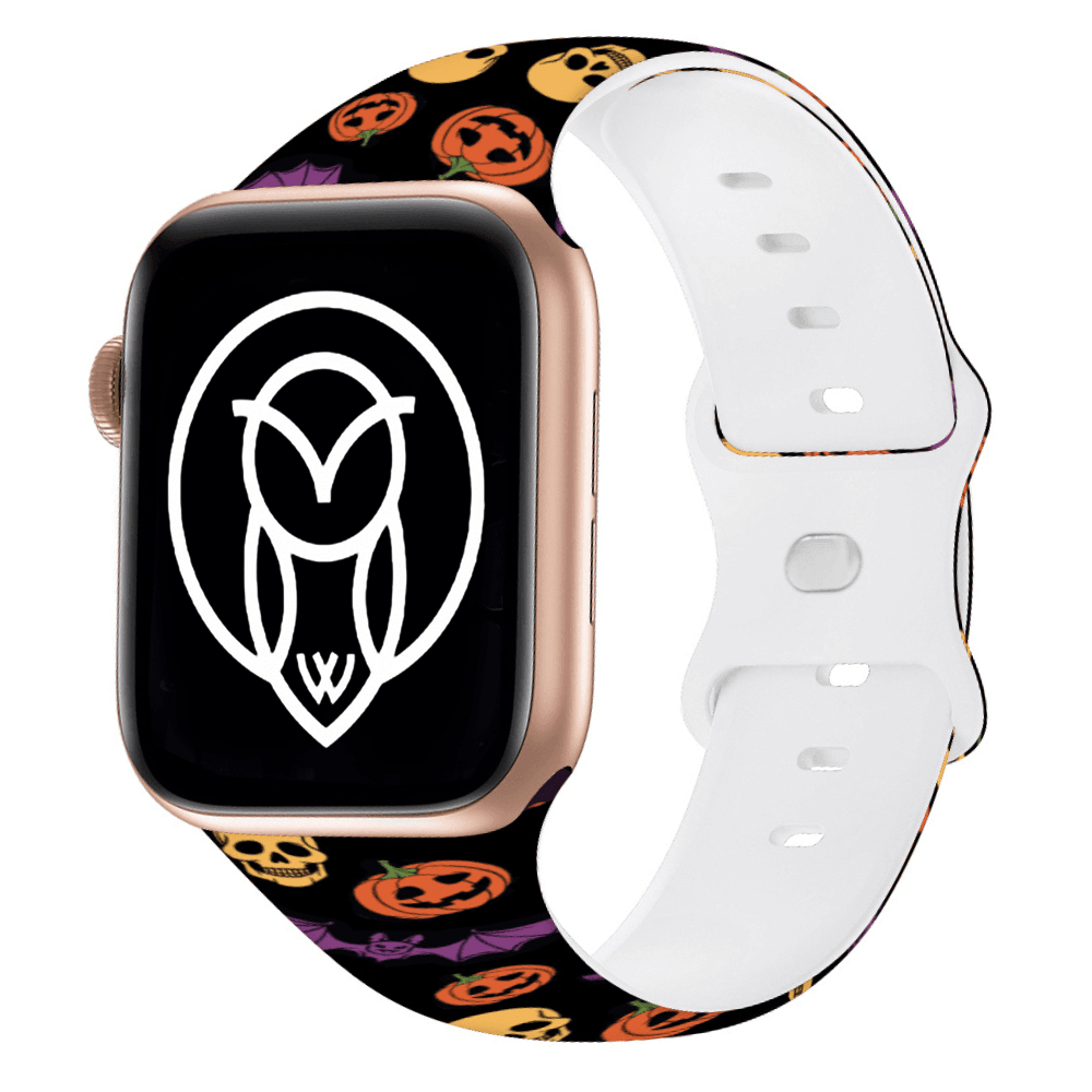 Spooky Silicone Band