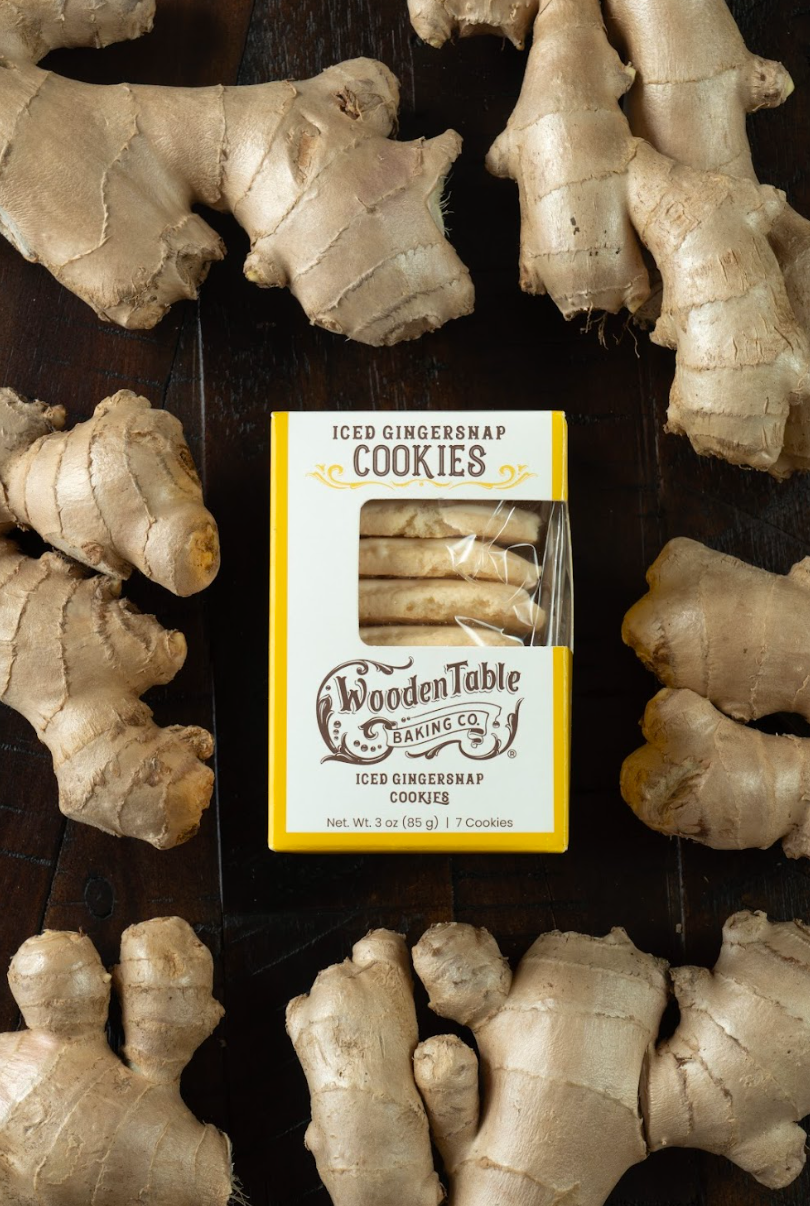 Ginger Meringue Tea Cookies
