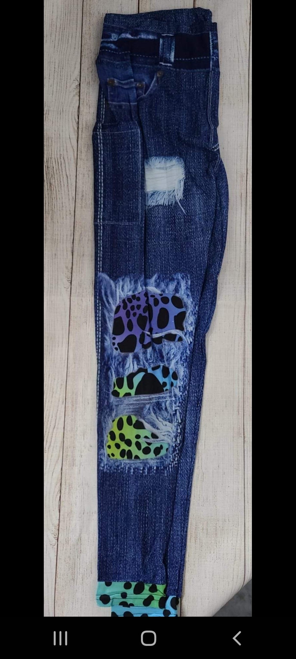 Hidden cheetah leggings with pockets