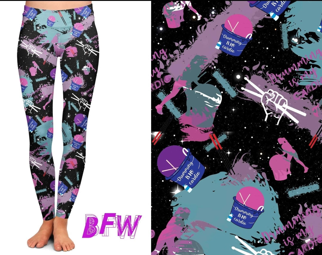 Cardio Drumming #2 Capris with pockets