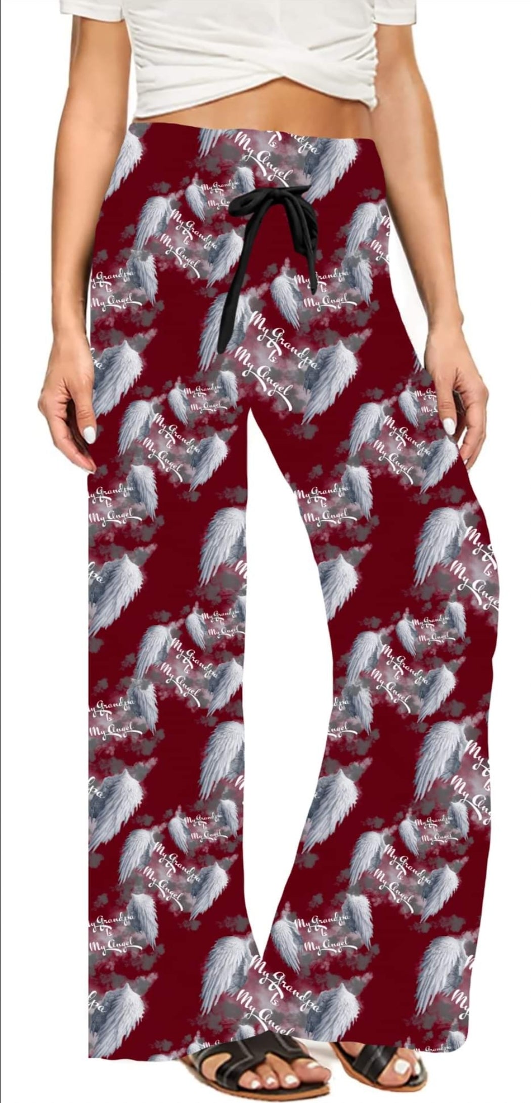 My Grandpa is my angel leggings, and joggers