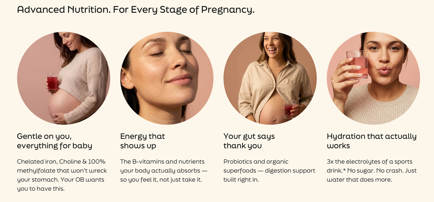 Growing Together Bundle - The Hydrating Multivitamin - For Future Mom & Dad
