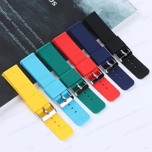 Ticwatch Silicone Strap - Soft, Comfortable, Waterproof