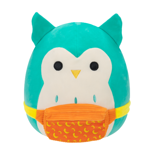 Squishmallows Winston the Teal Owl With Fanny pack 12" Select Series