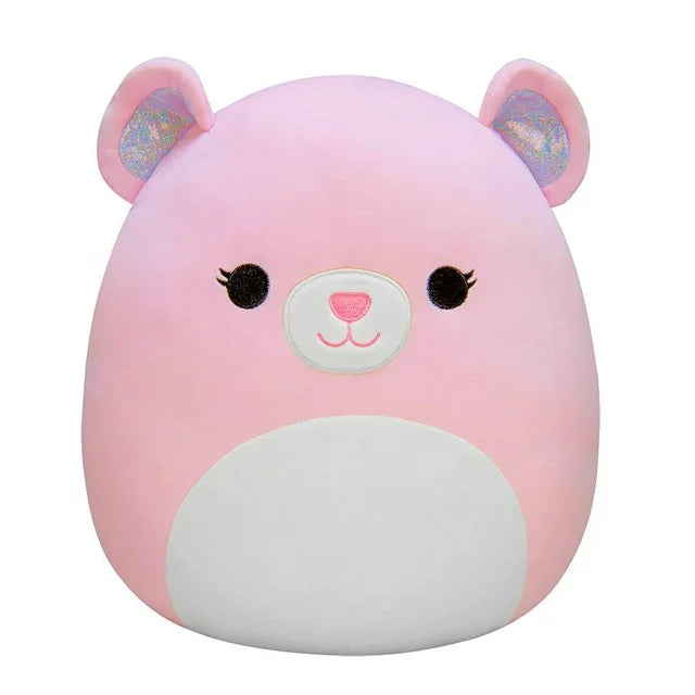 Squishmallows Zaya the Bear with Glittery Ears 7.5" Stuffed Plush