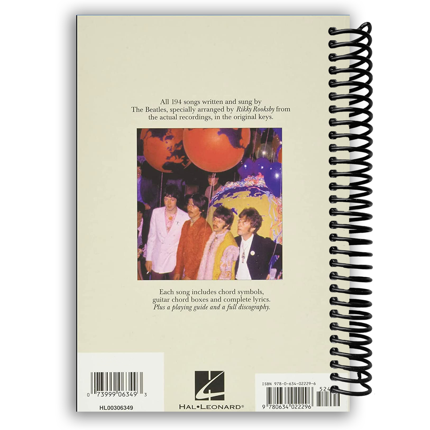 The Beatles Complete Chord Songbook (Spiral Bound)
