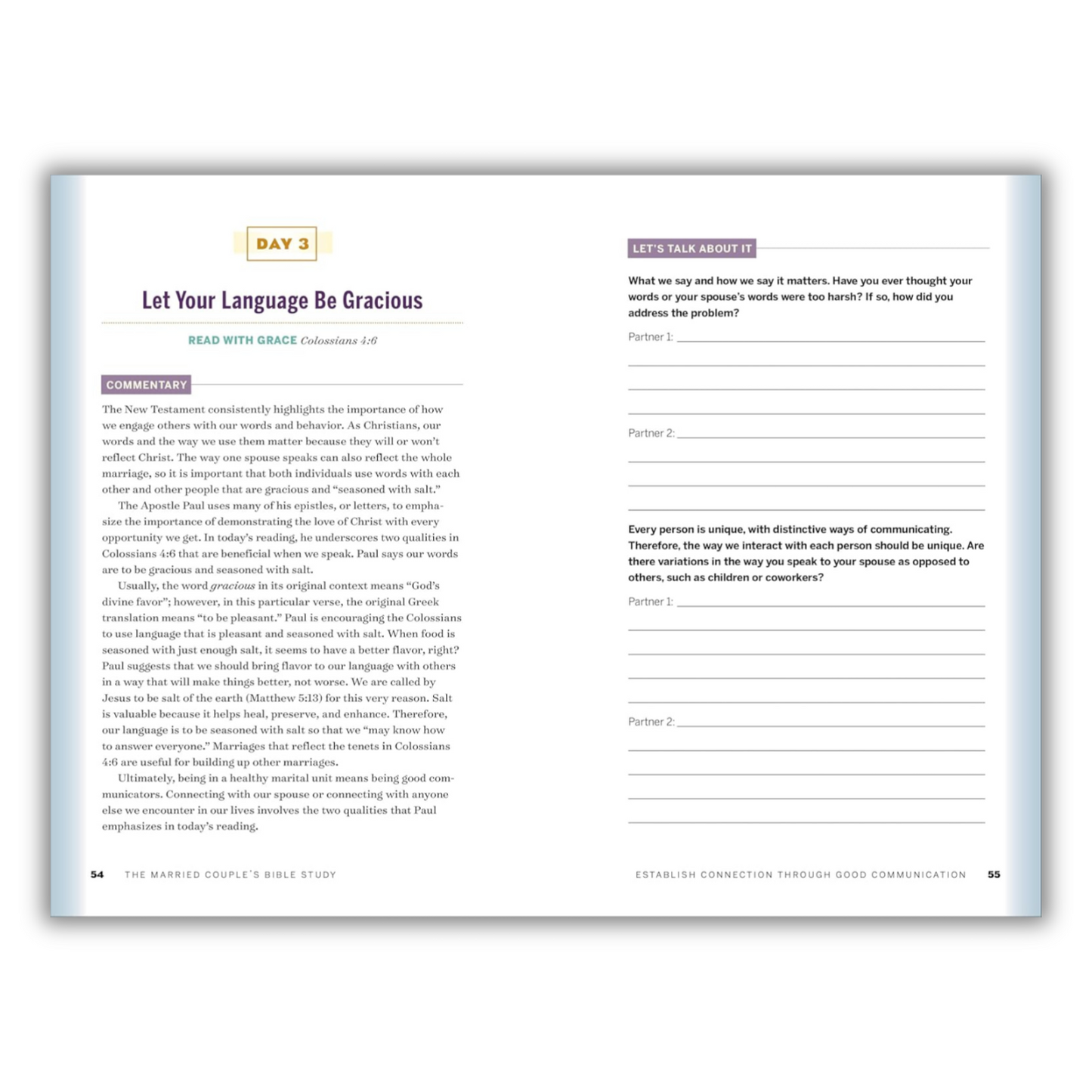 The Married Couple's Bible Study: 12 Weeks of Readings and Reflections to Strengthen Your Marriage (Spiral Bound)