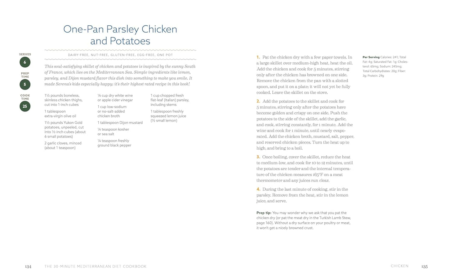 The 30-Minute Mediterranean Diet Cookbook (Spiral Bound)