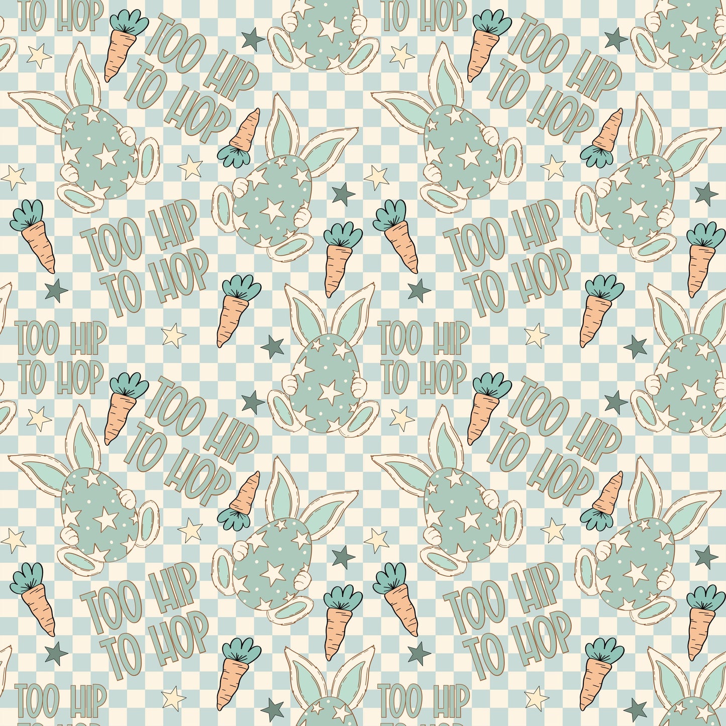 Too hip to hop Easter kids  leggings