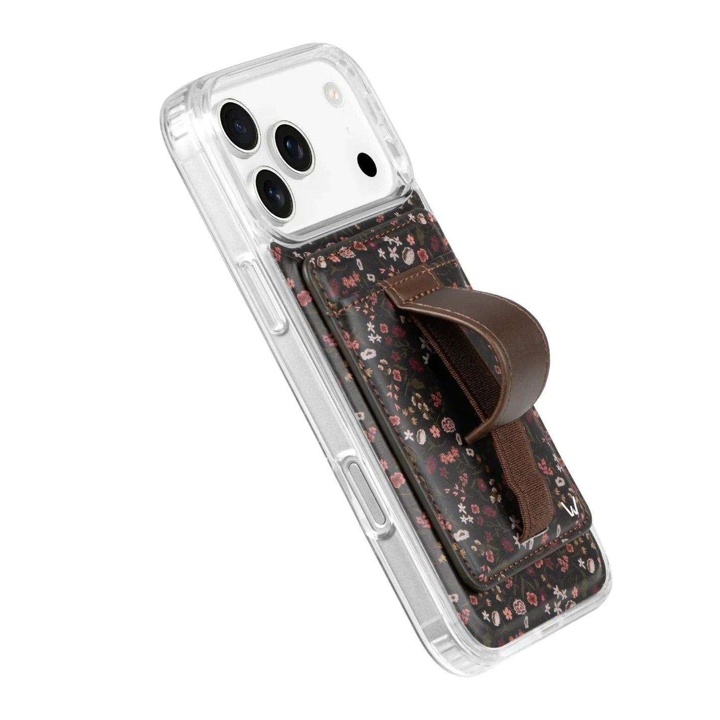 Twilight Blossom Magnetic Wallet