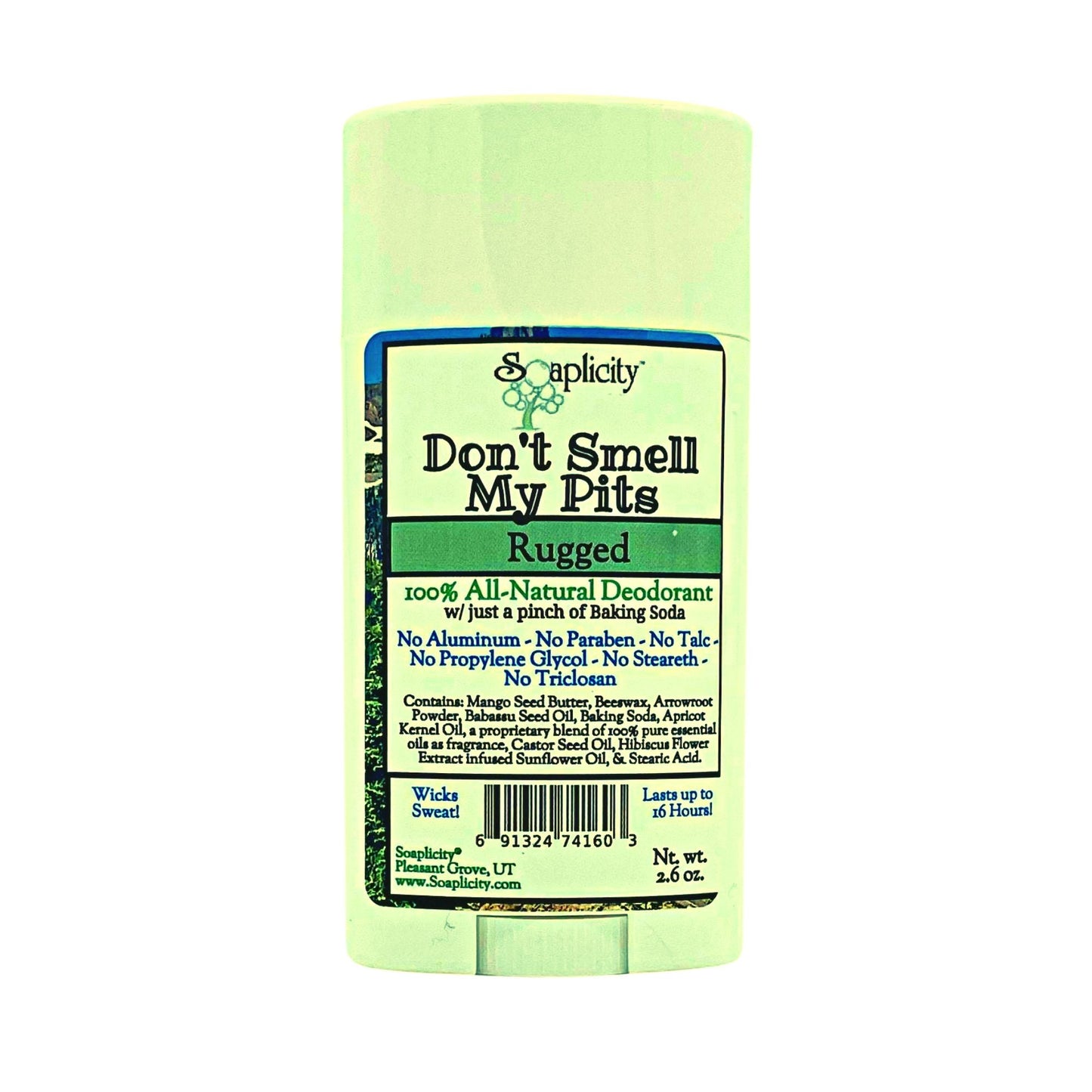 Don't Smell My Pits Natural Deodorant - Rugged